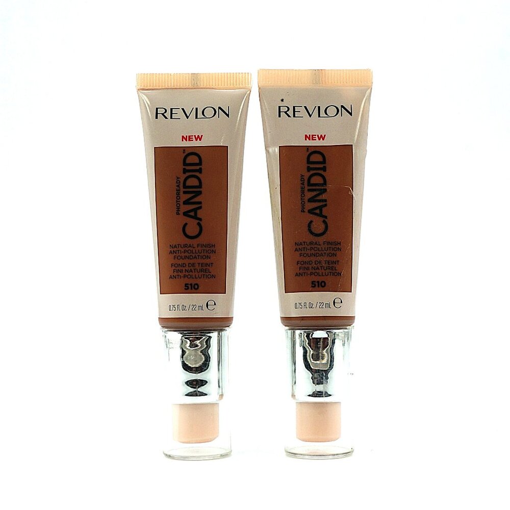 Revlon PhotoReady‎ Candid Foundation 510 Cappuccino Lot 2 NEW